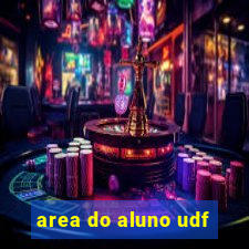 area do aluno udf